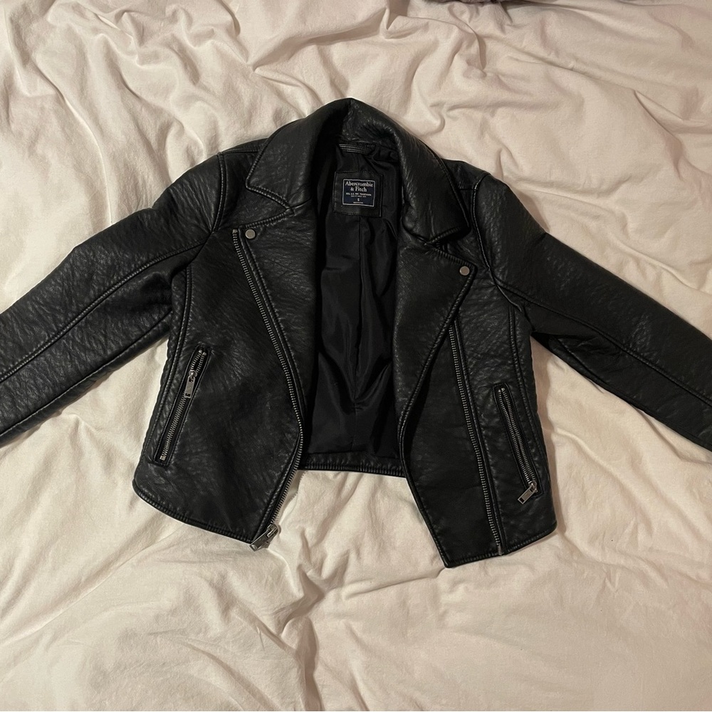 Abercrombie & Fitch Leather Jacket